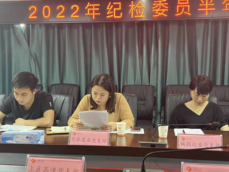 集團紀委召開2022年紀檢委員半年度工作座談會